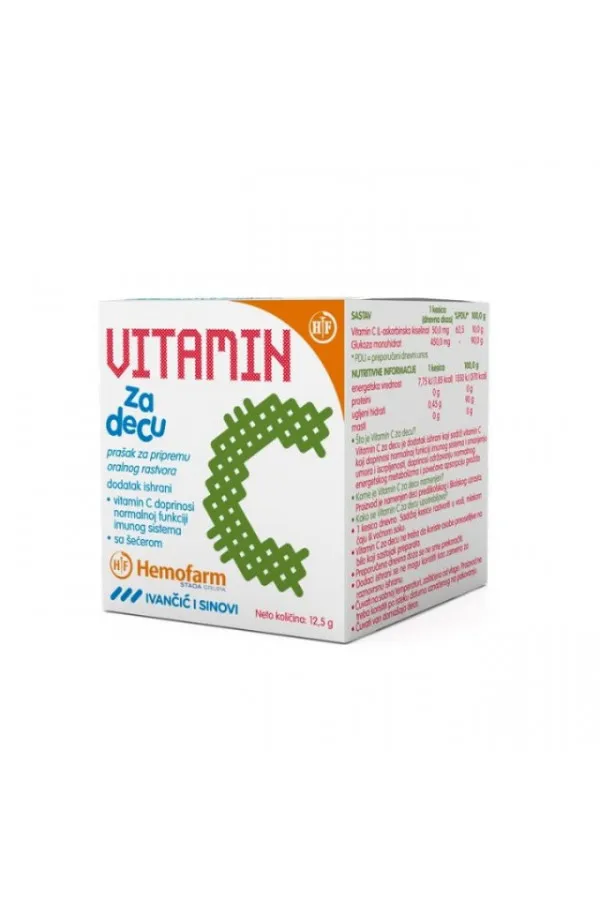 Vitamin C za decu 50 mg prasak 25 kes.HF 