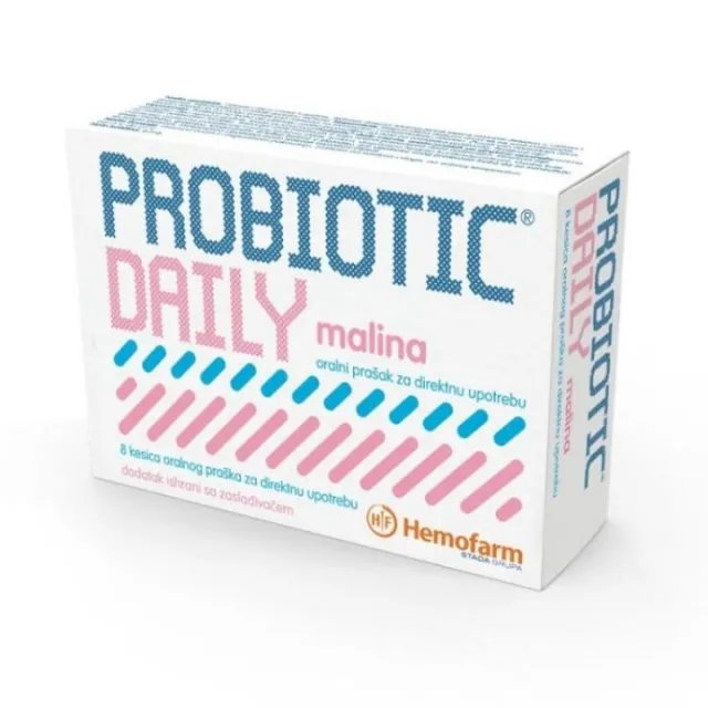 Probiotic® daily malina or.prasak 8 kes. 