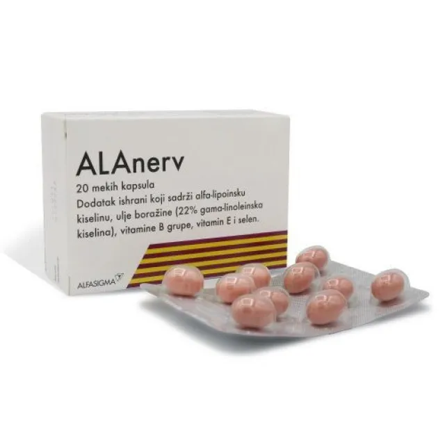 ALANERV CPS.20X920MG 